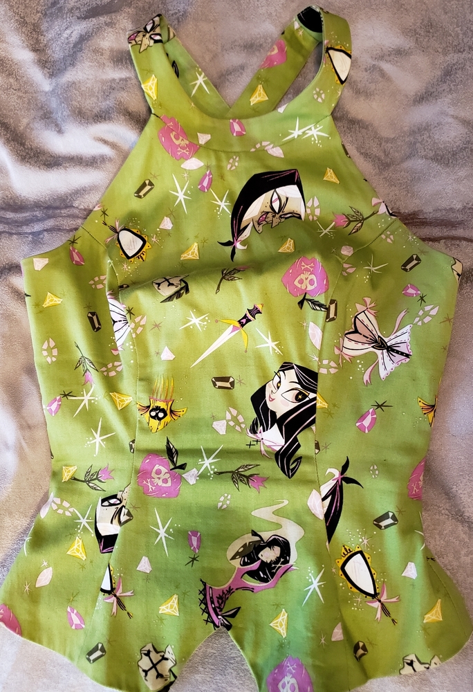 Pinup Couture Villanova Print Carole Top